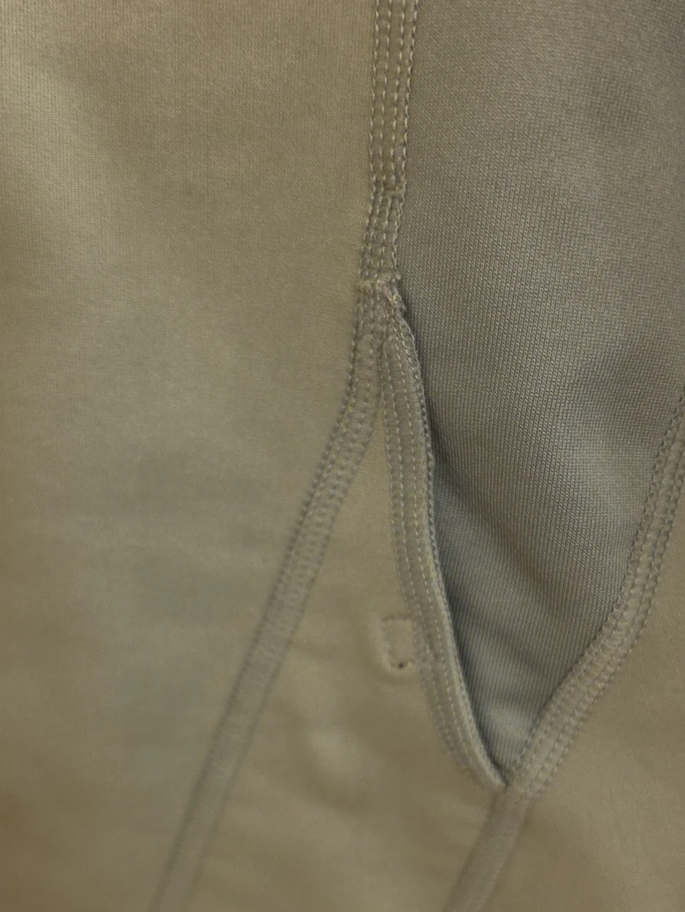 Nike Olive Green Quarter-Zip Hoodie